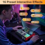 Tenlamp G10 Audio Interface and Mixer for Podcasts