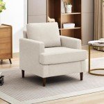 Stylish Linen Accent Chair for Modern Living Spaces