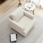 Stylish Linen Accent Chair for Modern Living Spaces