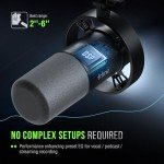 FIFINE XLR/USB Dynamic Microphone for Podcasting