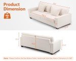 GAOMON 83-Inch Comfy Modern Sofa Couch