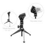 Adjustable Desktop Tripod Microphone Stand for Podcasts