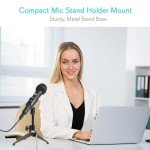 Adjustable Desktop Tripod Microphone Stand for Podcasts