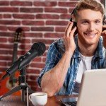 Adjustable Desktop Tripod Microphone Stand for Podcasts