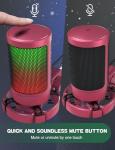 FIFINE RGB USB Microphone for Gaming and Podcasting