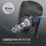 FIFINE USB Condenser Microphone with Boom Arm Kit