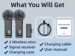 EZColoris Wireless Lav Mic for iPhone & Android