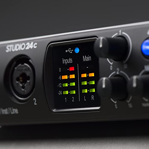 PreSonus Studio 24c 2x2 USB Audio Interface