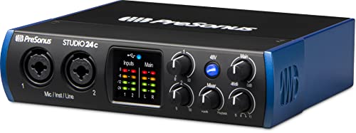 PreSonus Studio 24c 2x2 USB Audio Interface