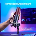 HyperX QuadCast 2 USB Microphone for Podcasting