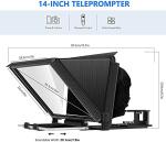NEEWER X12 Teleprompter for iPad and DSLR