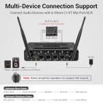 TONOR UHF Wireless Microphone System for Events