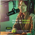 Shure SM7dB Dynamic Vocal Microphone for Podcasts