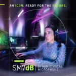 Shure SM7dB Dynamic Vocal Microphone for Podcasts