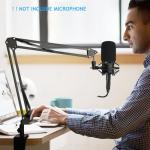 Professional Mic Stand with Shock Mount and Pop Filter