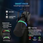 FEELWORLD PM1 Dynamic USB Microphone with Stand