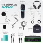 Movo PodKit2AH Dual Condenser Mic Bundle