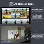 4K AI-Powered Streaming PTZ Camera with Controller