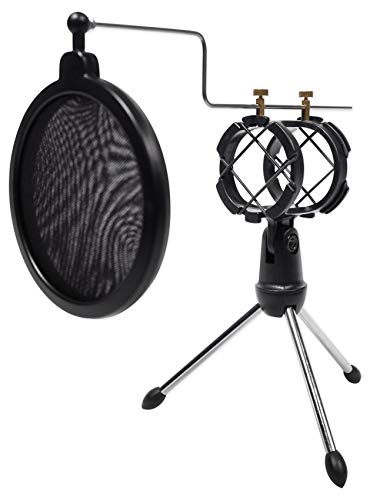 2-Person Podcast Kit: Mixer, Headphones, Mic, Stand