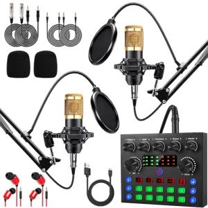 ALPOWL Podcast Equipment Bundle for Gamers & DJs