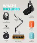 Movo CastMic XLR Podcast Microphone Bundle