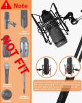 Boseen Microphone Shock Mount - Vibration Isolation Holder