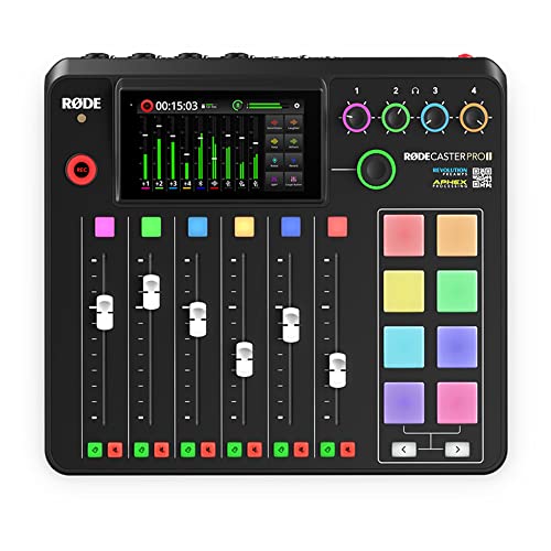 Rode RODECaster Pro II Podcast Studio Bundle