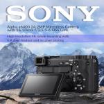 Sony Alpha a6400 Mirrorless Camera Bundle Kit