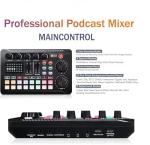 Podcast Equipment Bundle with Condenser Microphone & Mixer