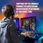 Podcast Equipment Bundle with Condenser Microphone & Mixer