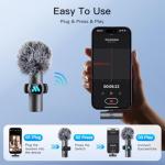 Leettus Wireless Lavalier Microphone for iPhone