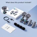 Leettus Wireless Lavalier Microphone for iPhone