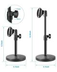 BILIONE Adjustable 3-in-1 Desktop Microphone Stand