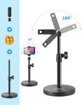 BILIONE Adjustable 3-in-1 Desktop Microphone Stand