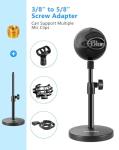 BILIONE Adjustable 3-in-1 Desktop Microphone Stand