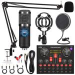 Podcast Equipment Bundle: BM800 Mic & DJ Mixer