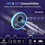 TONOR RGB XLR/USB Gaming Microphone Kit