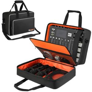 LEFOR·Z Audio Mixer Travel Case for Podcasters