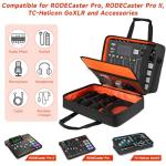 LEFOR·Z Audio Mixer Travel Case for Podcasters