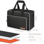 LEFOR·Z Audio Mixer Travel Case for Podcasters