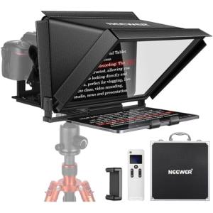NEEWER X12 Bluetooth Teleprompter with Carry Case