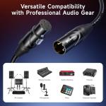 Cable Matters 6ft Premium XLR to XLR Cables