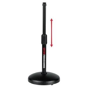 Gator Frameworks Adjustable Desktop Microphone Stand