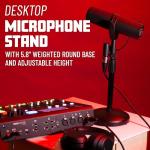 Gator Frameworks Adjustable Desktop Microphone Stand