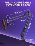 InnoGear Microphone Boom Arm with Accessories