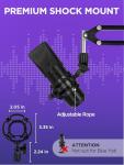 InnoGear Microphone Boom Arm with Accessories