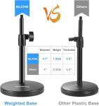 BILIONE Adjustable 3-in-1 Desktop Microphone Stand