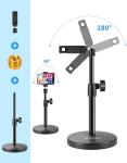 BILIONE Adjustable 3-in-1 Desktop Microphone Stand