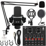 All-in-One Podcast Equipment Audio Interface Bundle