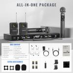 Phenyx Pro 4-Channel Wireless Microphone System